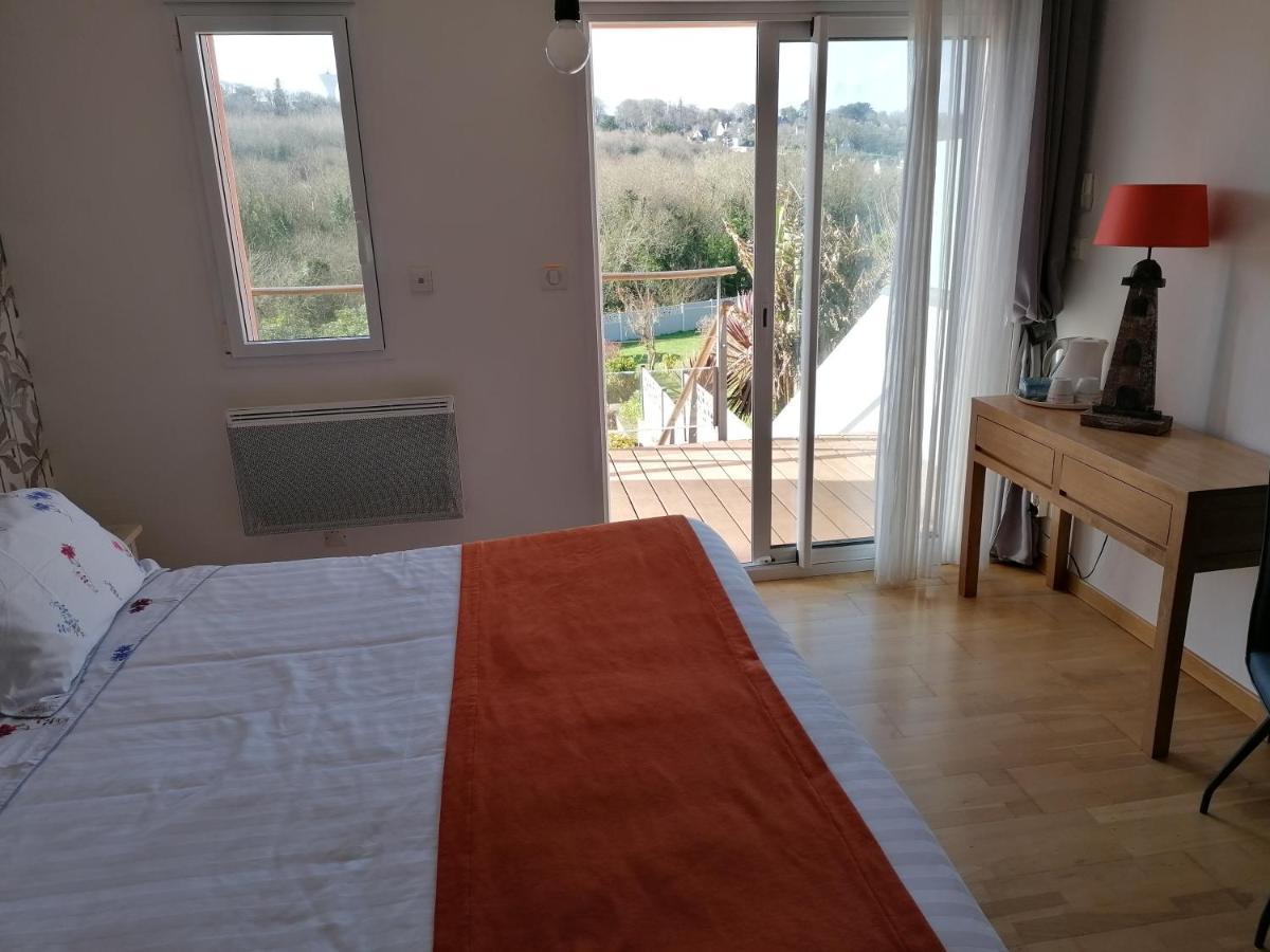 Les Terrasses Du Ris Bed & Breakfast Douarnenez Dış mekan fotoğraf