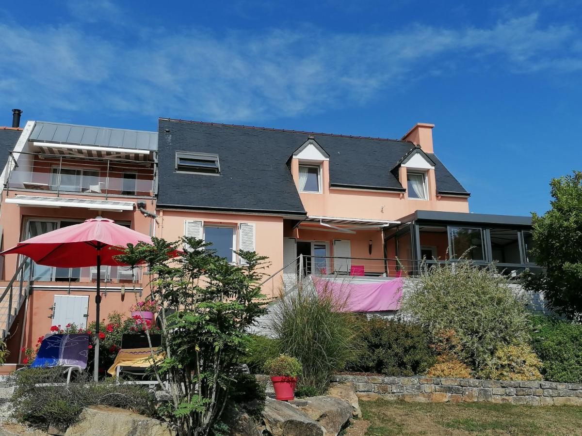 Les Terrasses Du Ris Bed & Breakfast Douarnenez Dış mekan fotoğraf